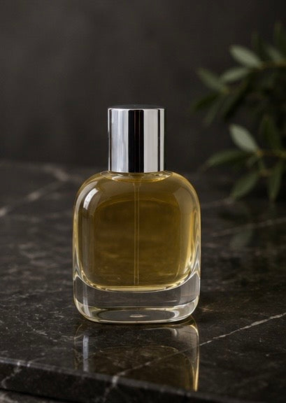 Apex Gold Eau de Parfum bottle — smoky fruity chypre